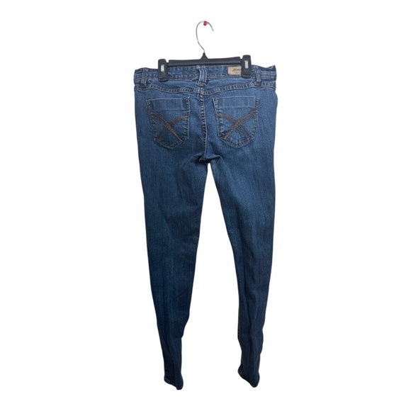 Bongo Jeans Womens Size 9 Blue Denim Skinny London Low Rise Ankle - Picture 8 of 9